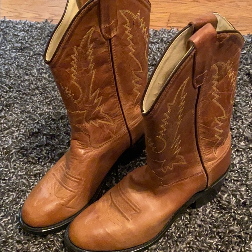 Old West cowboy boots. Bought in Texas!